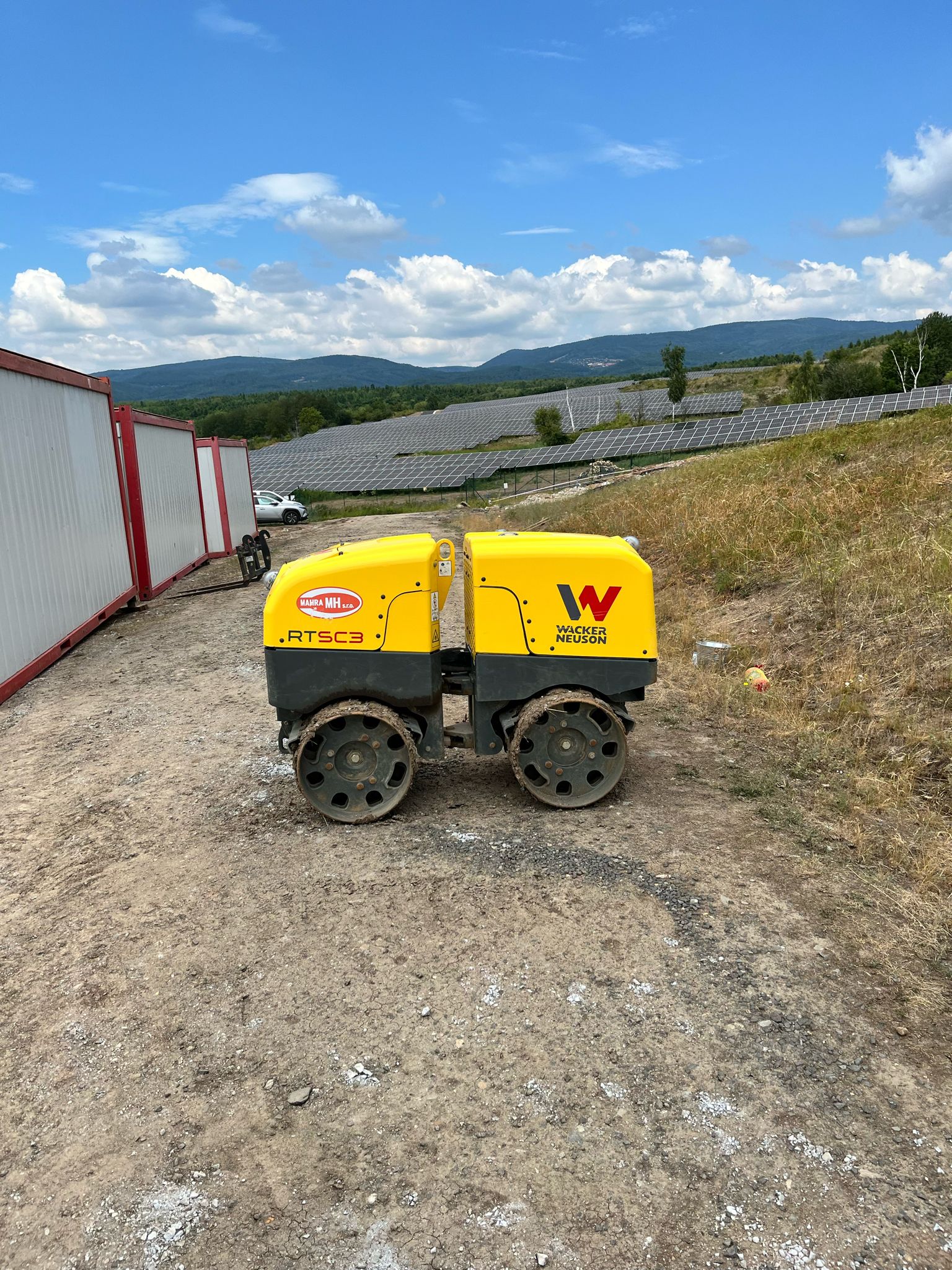 Vibrační válec Warcker Neuson RTSC3